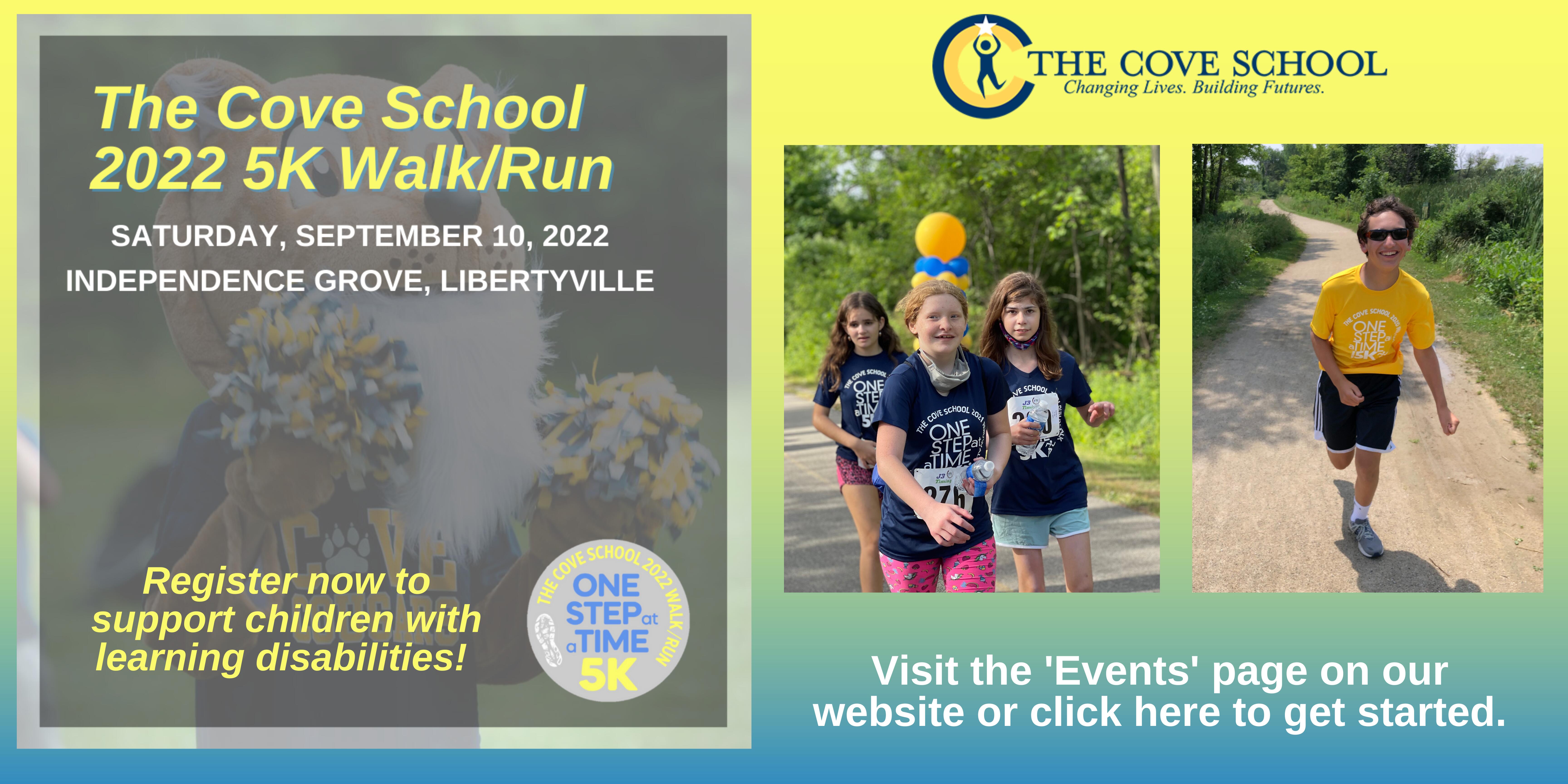 The Cove School - One Step at a Time 5K 2022